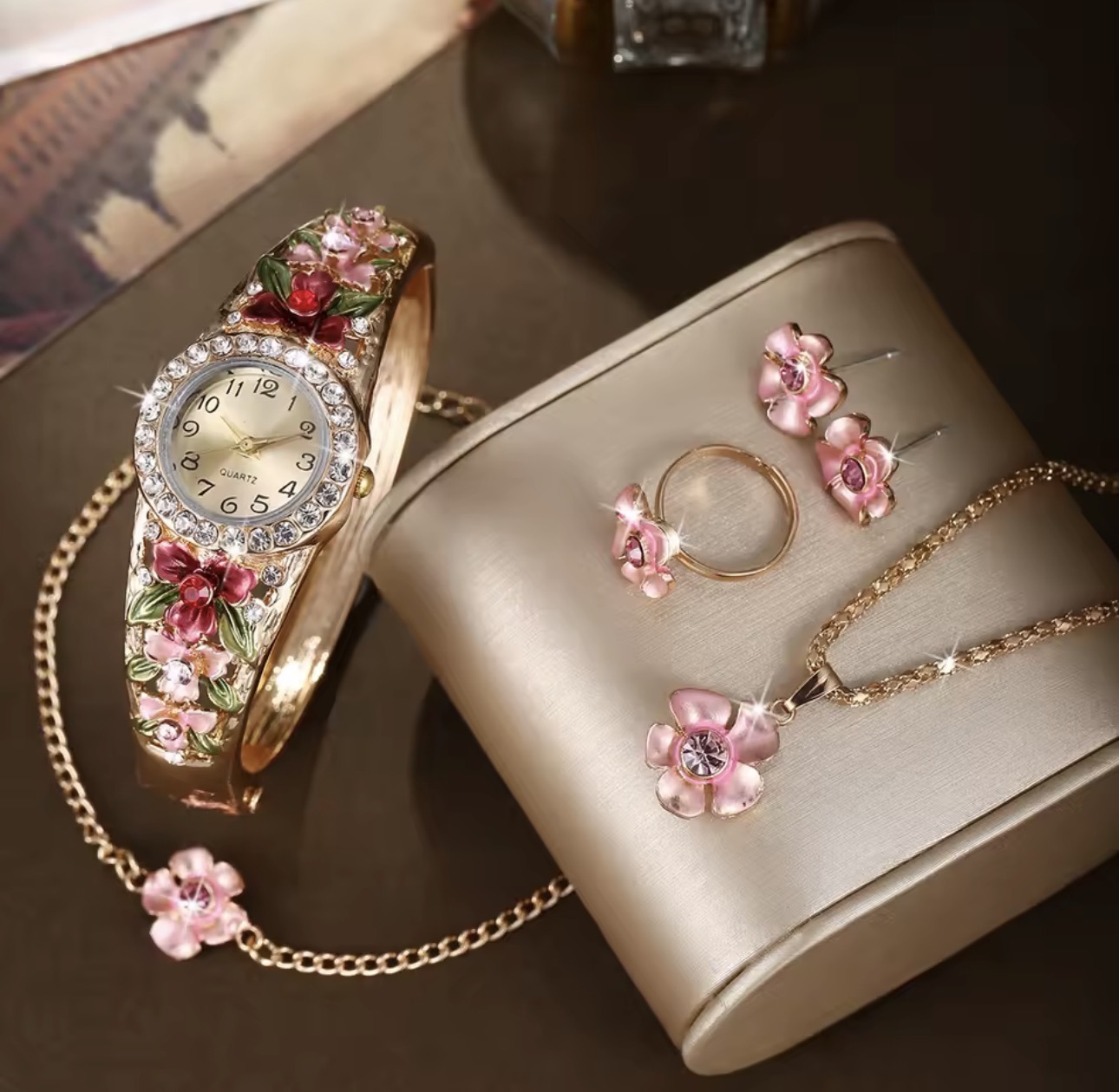 6pcs Korean Palace Style Women's Jewelry Set